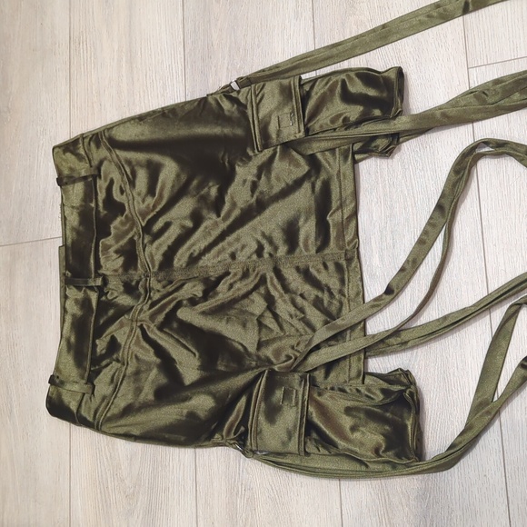 Satin Cargo Skirt - Picture 12 of 16